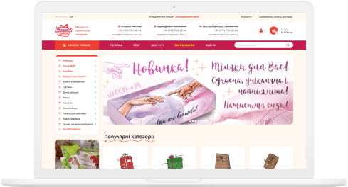 Creation of an online box store - photo №3